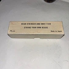 Bead Stringer & Knot Tier Vintage Made in Japan Vintage Jewelry Beading Tool