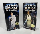 Star Wars Collector Series 12" Figures 1996 ObiWan Kenobi Princess Leia NEW Lot2