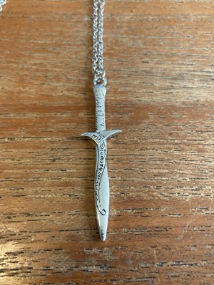 Lord of the Rings STING Dagger Necklace Pendant 
