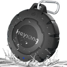 Waterproof Shower Speaker, Durable & Lightweight Portable with HD Sound, Ster...