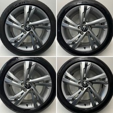 Volkswagen Golf 17” Valencia Alloy Wheels And Falken Tyres 6mm MK8 MK7 Genuine