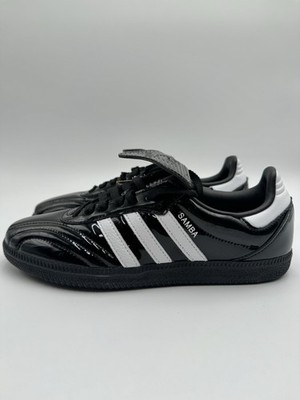 新品/ Samba LT WIG2010ブラック/ホワイト 27cm Adidas Women's Samba LT Patent Leather Size 7.5 Black White