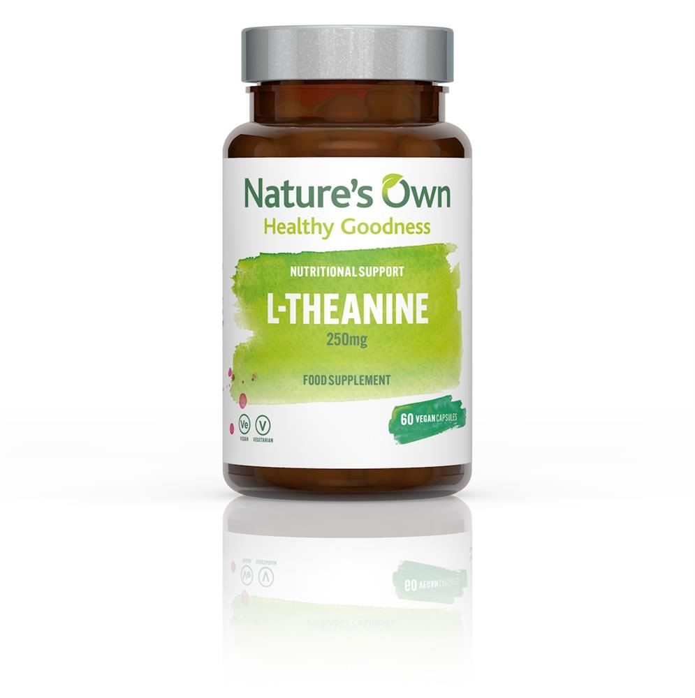 Natures Own L-Theanine 60 Capsules - Image 3