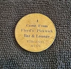 1925 Silver Peace Dollar Sticker Dollar Floyd's Pickwick Virginia, Minnesota