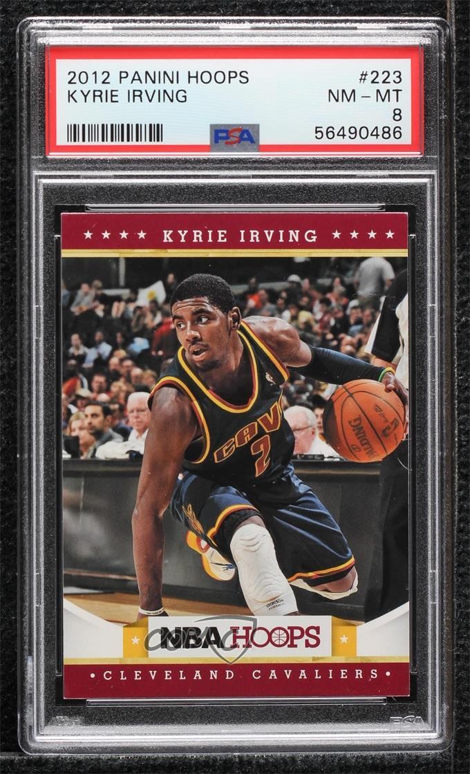 2012-13 NBA Hoops Kyrie Irving #223 PSA 8 09r5