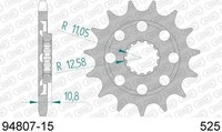 Mv (Agusta) F4RR 998 Corsa Corta 1000 Ritzel 2012 94807-15