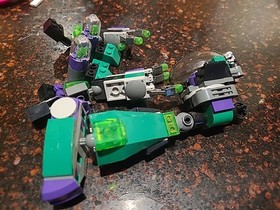 Lego DC Comics Super Heroes SUPERMAN vs. POWER ARMOR LEX + Large GREEN Parts