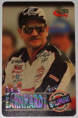 Dale Earnhardt Champion Assets Racing 1996 Promo Telefonkarte Sample