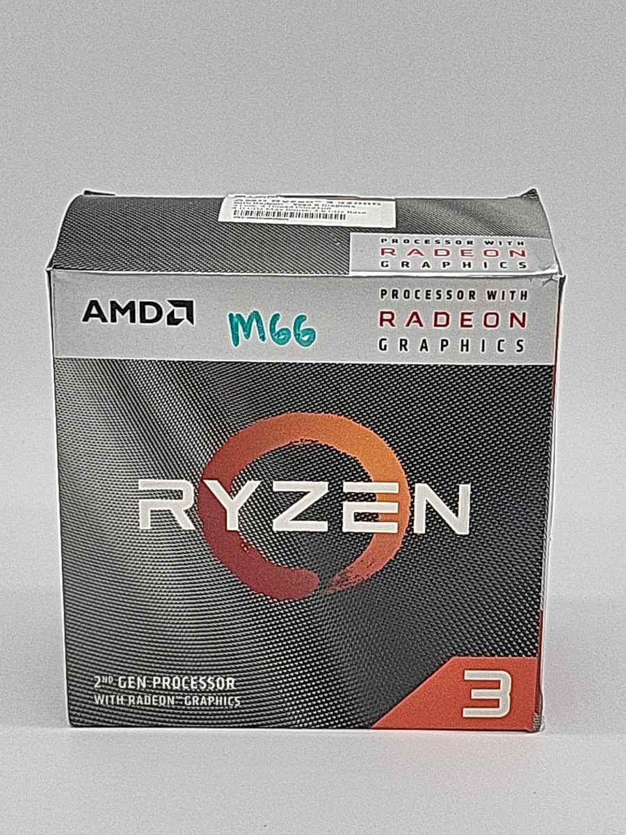 AMD Ryzen 3 3200G - 3.6GHz Quad Core (YD3200C5FHBOX) Processor for