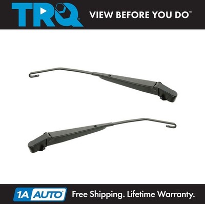 TRQ Front Windshield Wiper Holder Arm Pair Set Kit for 97-06 Jeep Wrangler