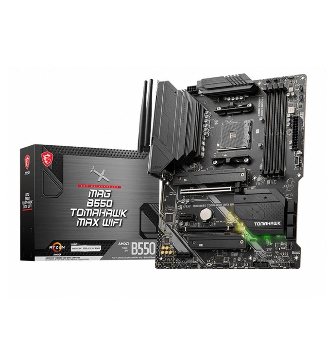 【新品・未開封】　MAG B550 TOMAHAWK MSI MAG B550 TOMAHAWK AMD AM4 DDR4 CF M.2 USB 3.2 Gen 2 HDMI