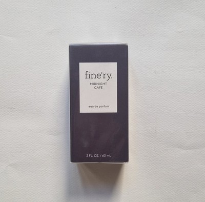 Fine'ry Midnight Café Eau de Parfum 2 fl oz / 60 mL NEW Sealed Perfume