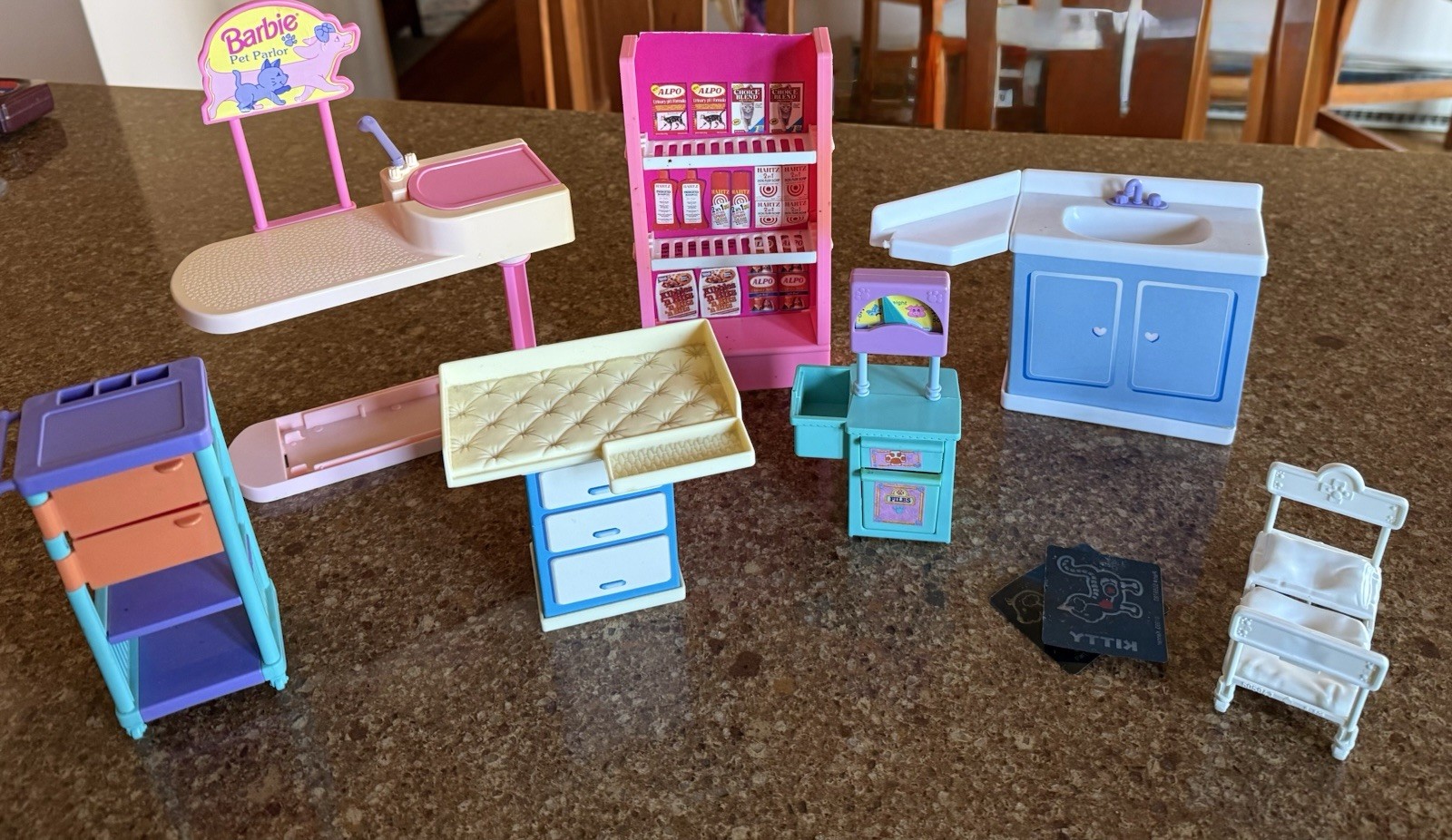 Barbie (7) Vet Pieces From Mattel 1990’s And Kenner 1993 And Unbranded X-rays!