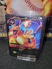 Interlaced Flames Pokémon Charizard V Level 92 HP522 Black Foil 