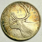 1943 Canadian Sliver Quarter
