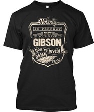 Gibson T-Shirt Made in the USA Size S to 5XL