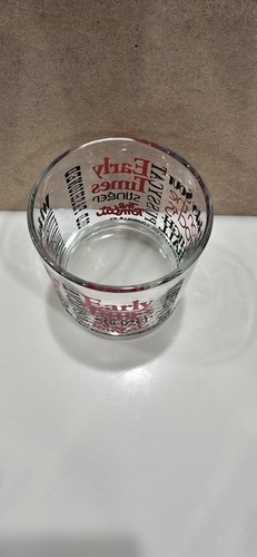 Early Times whiskey glass - Picture 3 of 4