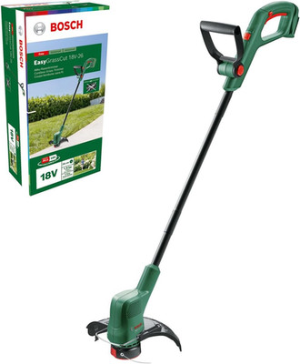 Bosch Akku Rasentrimmer Easygrasscut 18V-26 (Ohne Akku, 18 Volt System, Schnittk