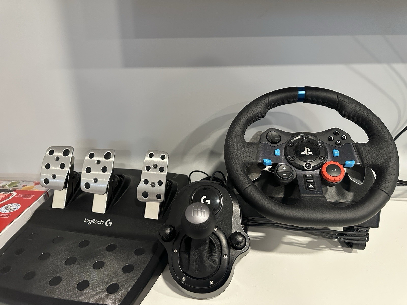 Logitech G29 Racing Wheel & Pedals + Driving Force Shifter Bundle for ...