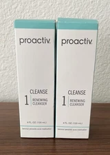 2 Pack 4 Ounce Proactiv Step 1 Cleanse Renewing Cleanser New Exp 4/26