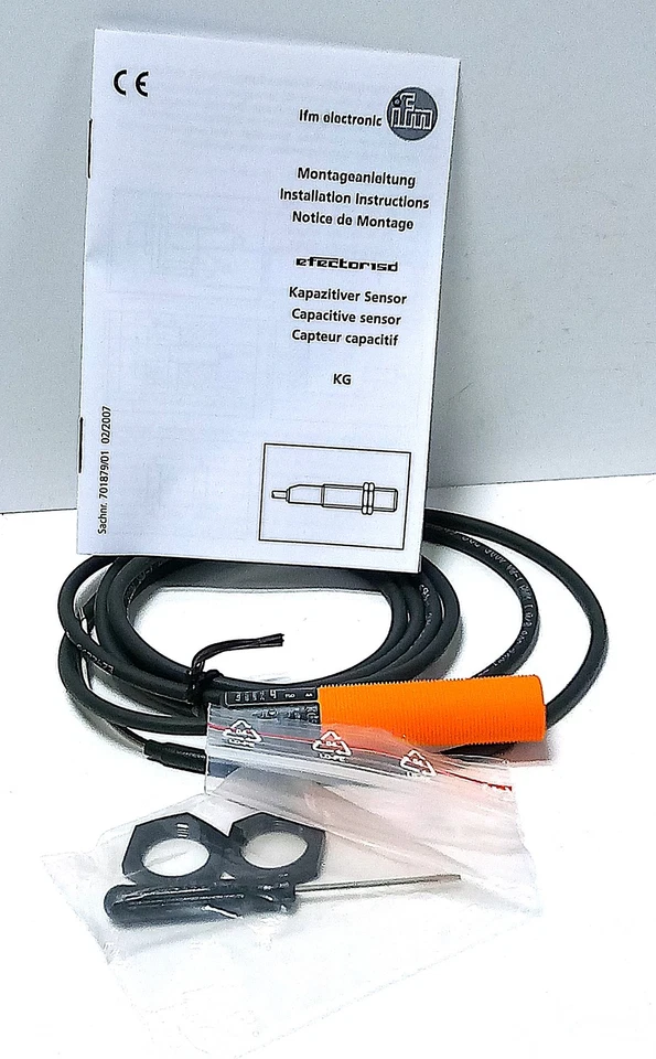 Efector KG-2008-FRKG/NI/PH KG5047 10-55 V DC Capacitive Proximity Sensor - Image 3 of 4