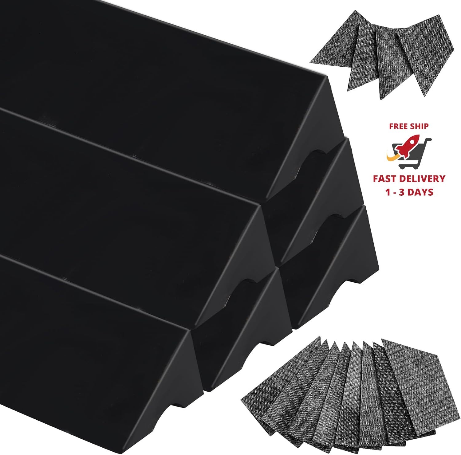 Kit de fieltro y protectores para mesa de billar, kit profesional de repuesto