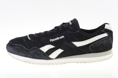 Reebok Royal Glide Suede schwarz/weiß CN1830 Herren Sportschuhe Größe UK 11