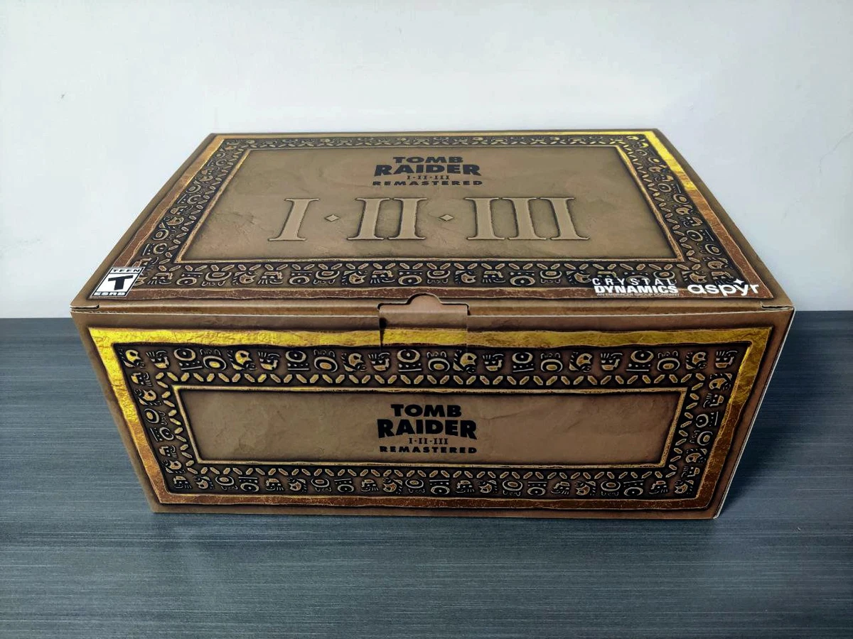 Custodia Steelbook Personalizzata Rise Of The Tomb Raider G2 - Per PS3/PS4/PS5/Xbox (vuota)