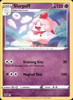 Slurpuff 084/195 Uncommon - Pokemon SWSH12: Silver Tempest