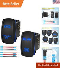 LED Light Bar Rocker Switch - 5 Pin Waterproof Design for Reliable Performance