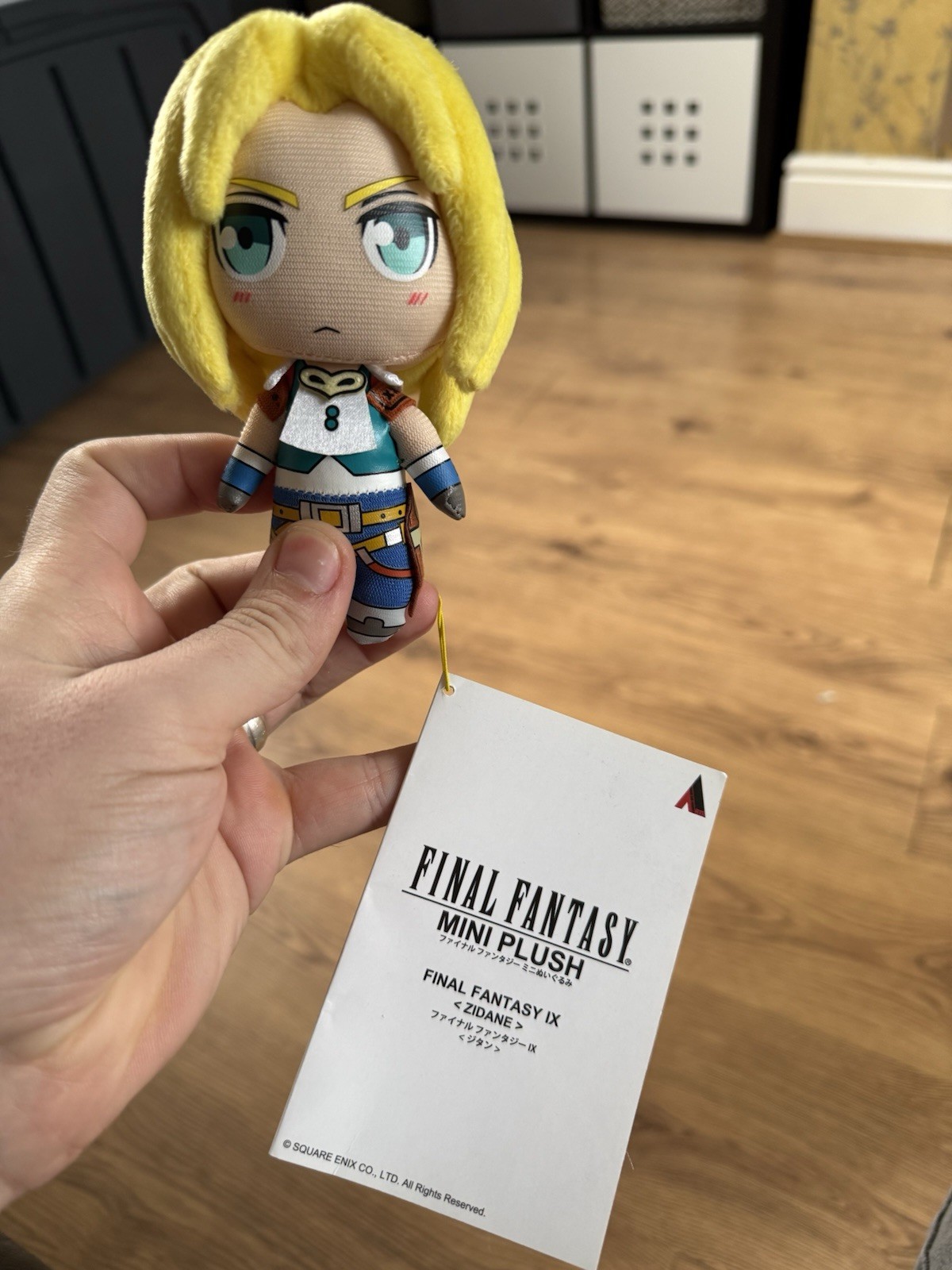 OFICIAL SQUARE ENIX FINAL FANTASY IX (9) MINI PELUCHE ZIDANE - FF9