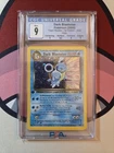 2000 POKEMON TEAM ROCKET- 1ST EDITION HOLO #3/82 DARK BLASTOISE CGC 9 (w/Sub)
