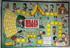 Brain Quest Game Board University Games Replacement Part Grades 1-6