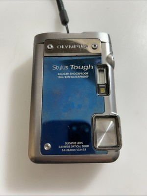OLYMPUS 5x Stylus Tough 8010 Shock Compact Digital Camera   Untested zads
