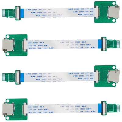 15cm Micro SD Card Extension Cable - Male to Female, 4 Pack