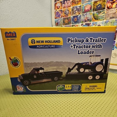 Imex Building Blocks No. 39500 NH Tractor with Farmer 48Pcs.