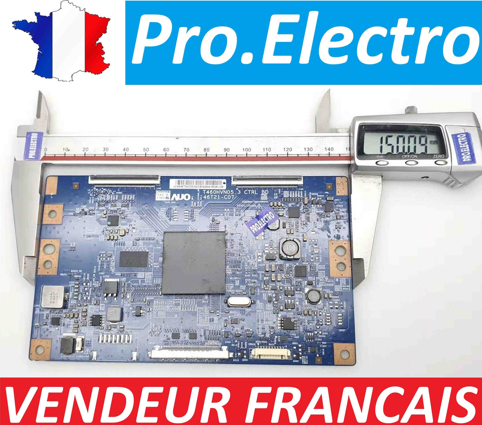 Contrôleur T-CON T460HVN05.3 pour retrouver une image nette sur TV 50"