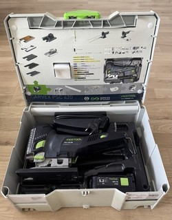 Festool CARVEX PSC 420 EB Li 18 Plus Akku Pendelstichsäge—Systainer—Ladegerät