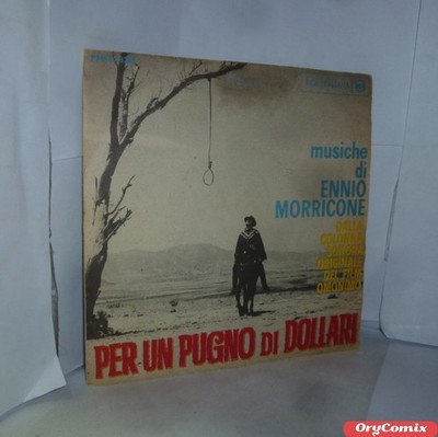 ENNIO MORRICONE - FÜR EINE HANDVOLL DOLLAR - VINYL 7'' ZOLL 45 UMDREHUNGEN RPM GUT