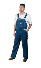 Liberty Stonewashed Denim Bib Overalls 34 x 30 NWT