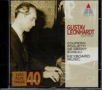 Couperin, Poglietti, De Grigny, Rameau: Keyboard / Gustav Leonhardt - CD