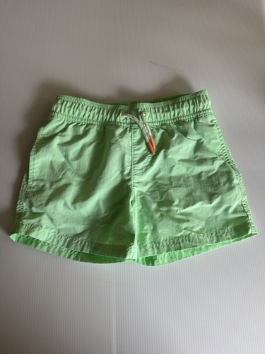 Art Class Size 6/7 Lime Green Aqua Kids Swim Trunks with 3 pockets