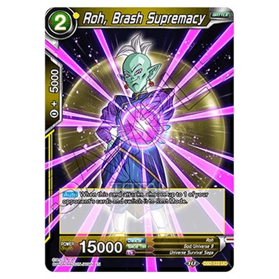 Dragon Ball Super Draft Box 05 Divine Multiverse Roh, Brash Supremacy DB2-122