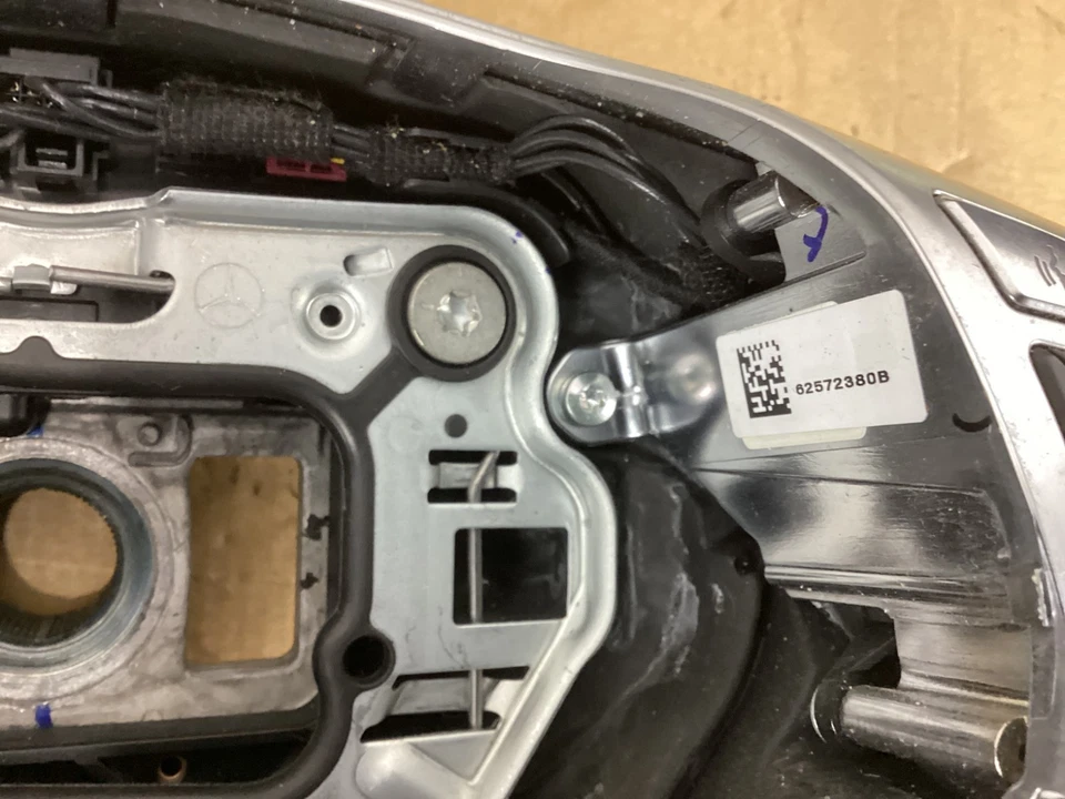 Mercedes GL450 X166 2013-2016 volante de cuero negro con palanca de cambios OEM Foto 4 de 4