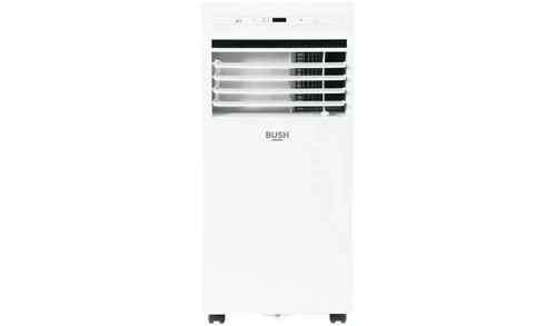 Bush 7000BTU Portable Air Conditioner 2 Speed AC Fan Remote White 4586472 U