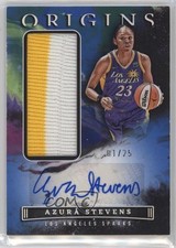 2023 Panini Origins WNBA Jersey Auto Blue /25 Azura Stevens #JA-AZS Auto 11ba