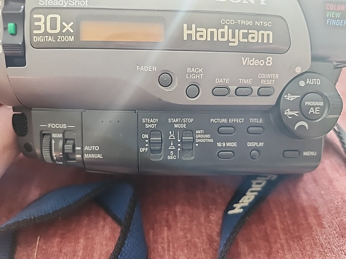 Sony Handycam CCD-TR96 8mm Analog Camcorder for sale online