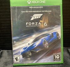 Forza 6 - Microsoft Xbox One Tested! Rated E! Great Game Great Condition!
