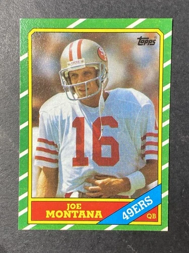 1986 Topps  #156 Joe Montana NR-MINT