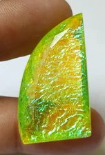Natural Monarch Fire Opal 58.00 Ct. Doublet Fancy Cut Loose Gemstone for Gift